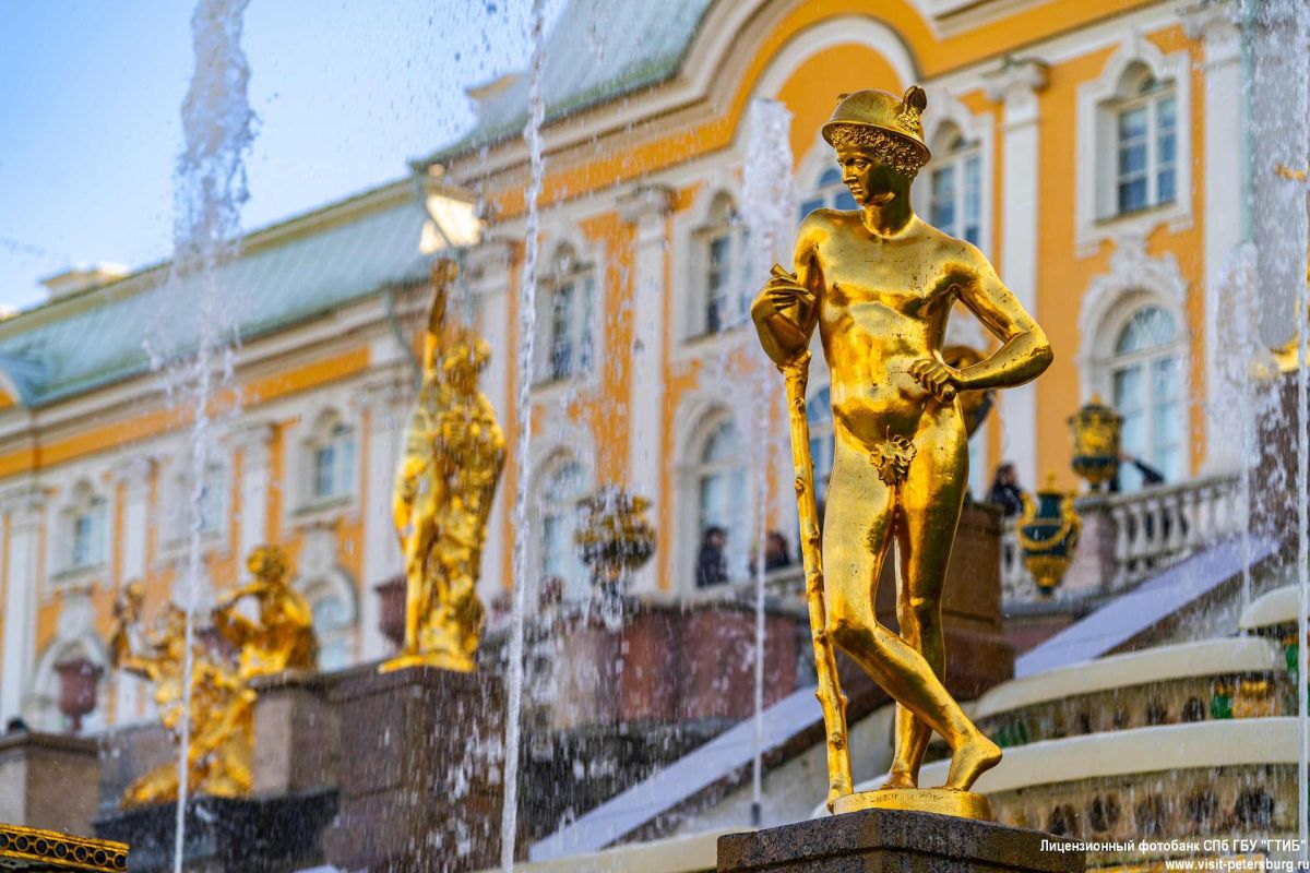 Петергоф. Фонтаны + Большой Дворец (метеор / катамаран)
