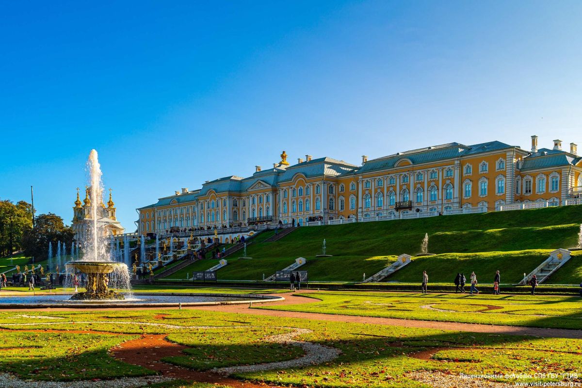 Петергоф. Фонтаны Нижнего парка (автобус)